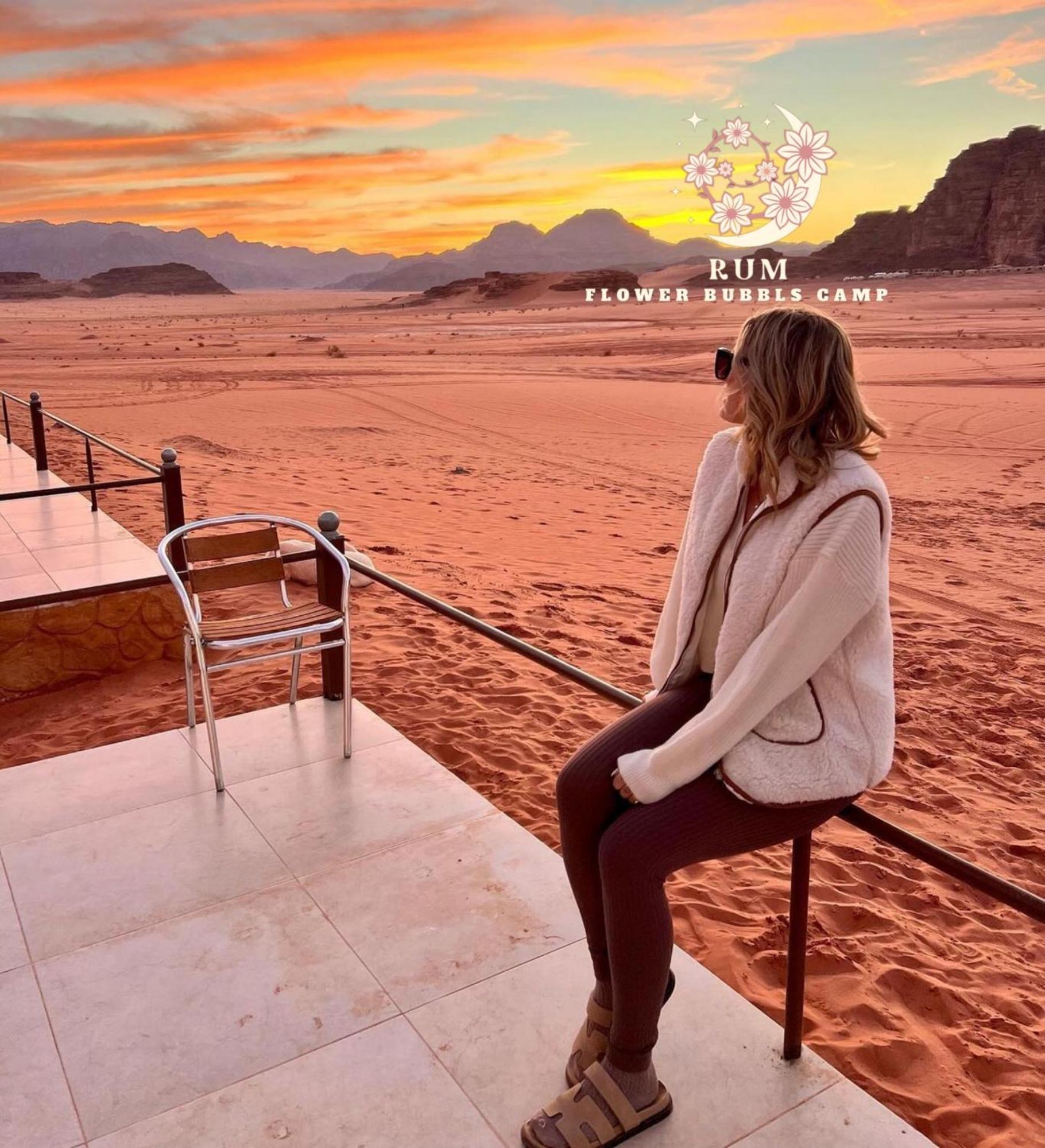 Rum Flower Bubbles Luxury Camp Wadi Rum Esterno foto