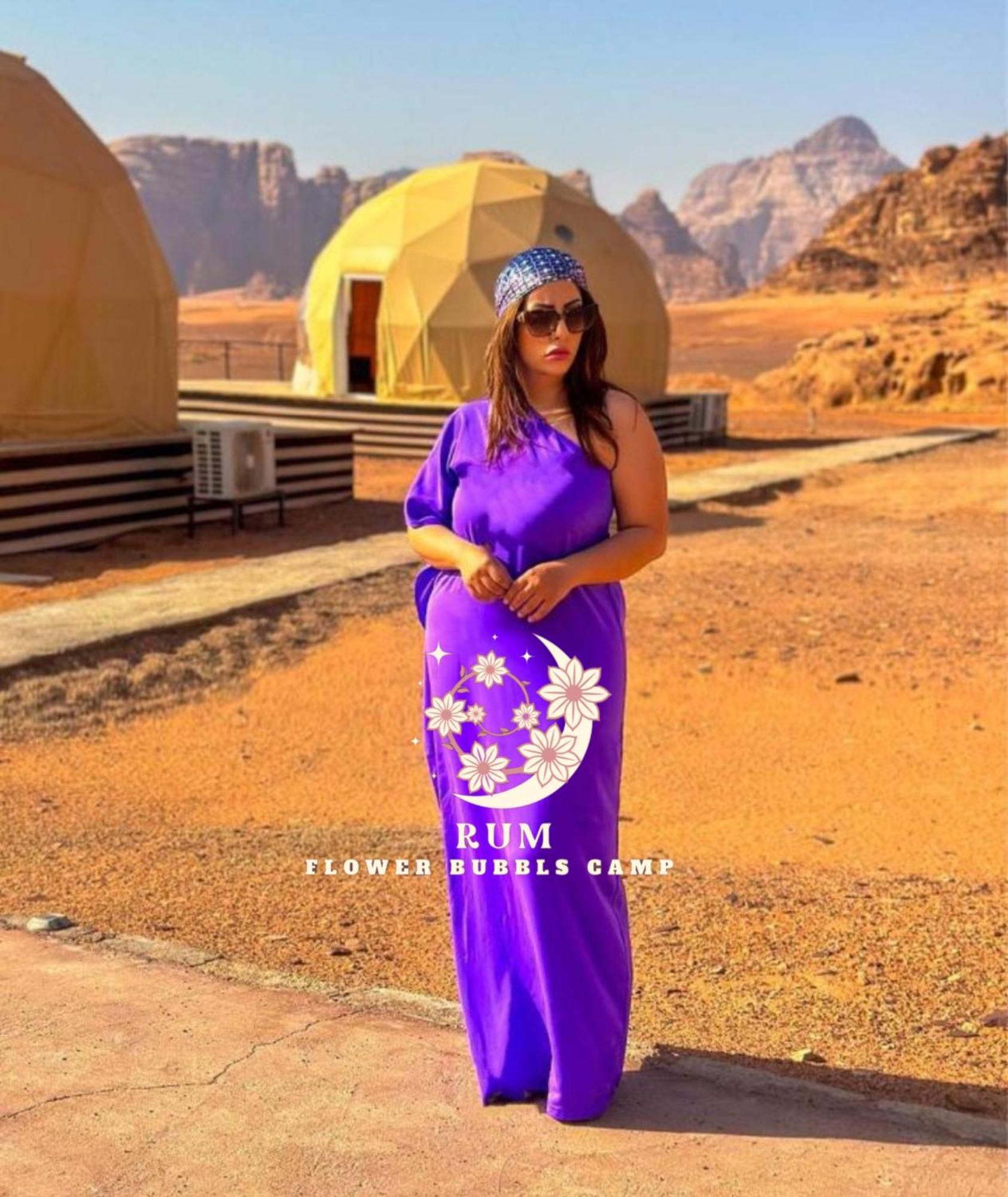 Rum Flower Bubbles Luxury Camp Wadi Rum Esterno foto