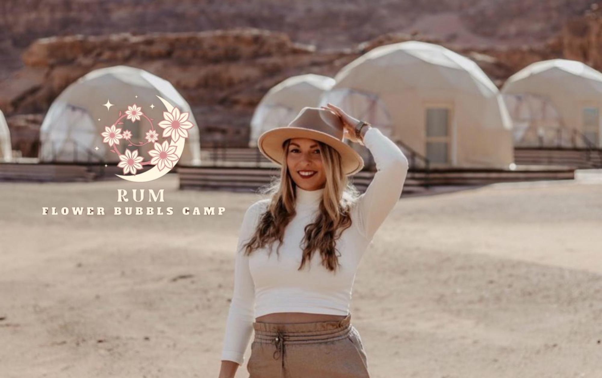 Rum Flower Bubbles Luxury Camp Wadi Rum Esterno foto
