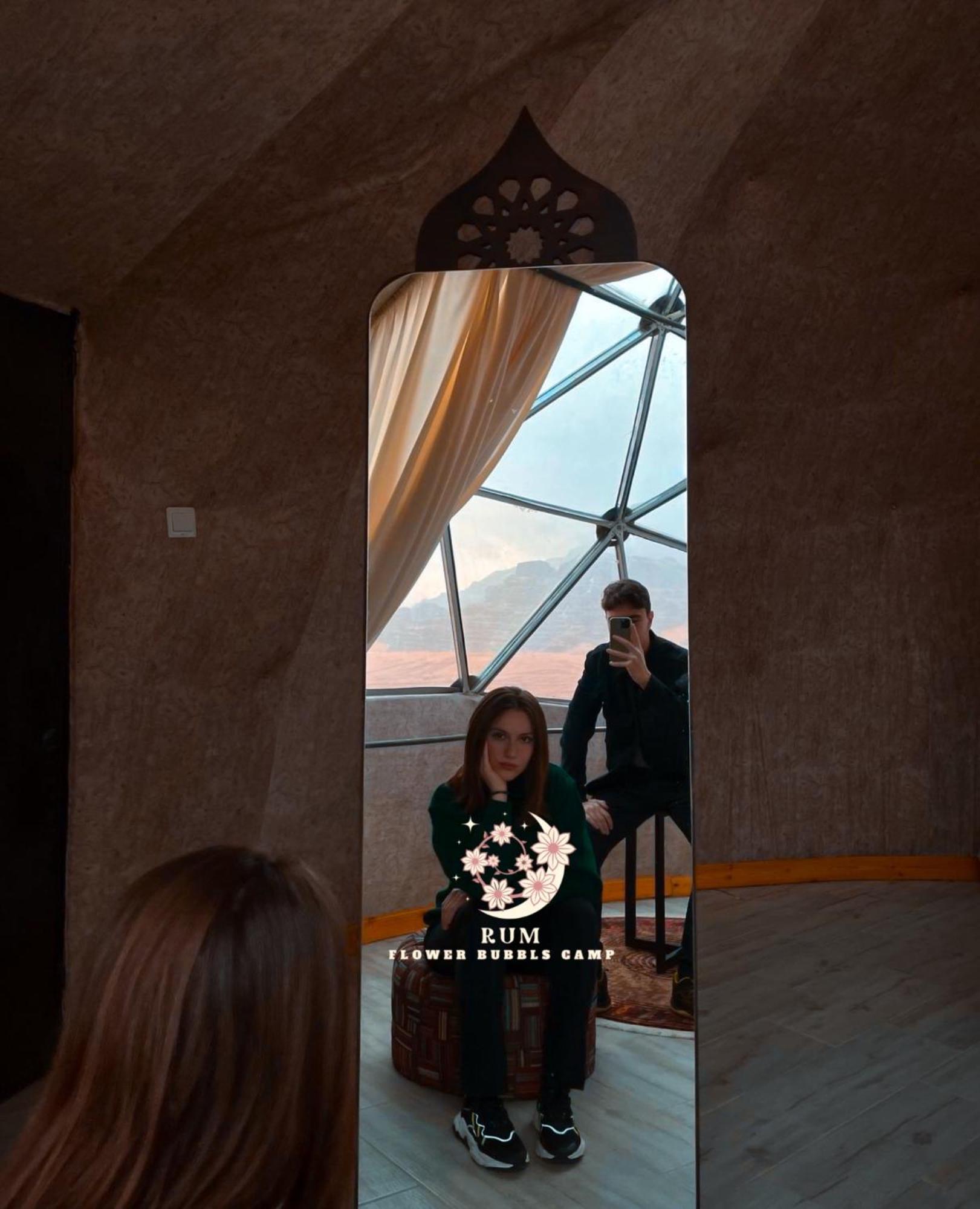 Rum Flower Bubbles Luxury Camp Wadi Rum Esterno foto